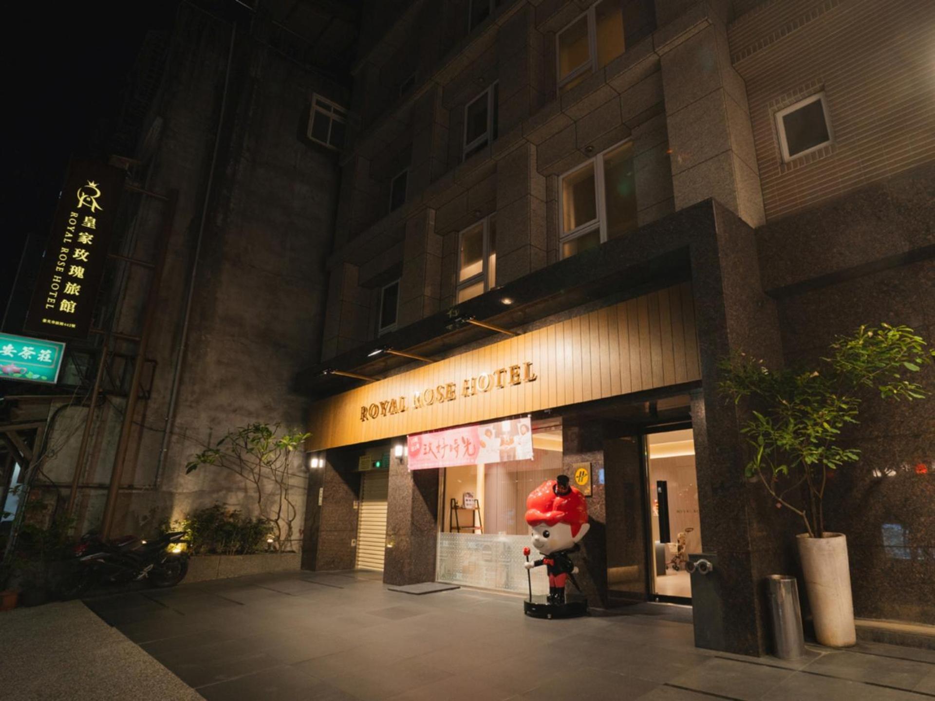 Royal Rose Hotel Zhongshan Taipei Exterior foto